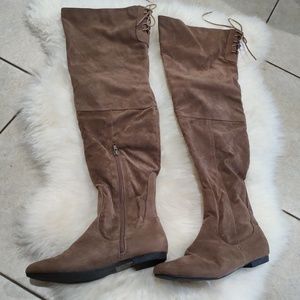 Over the knee boots